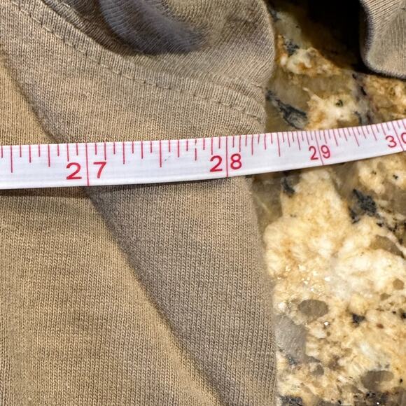 Carhartt Mens 3X Tall Tan Short Sleeve Pocket T-Shirt - Picture 7 of 7